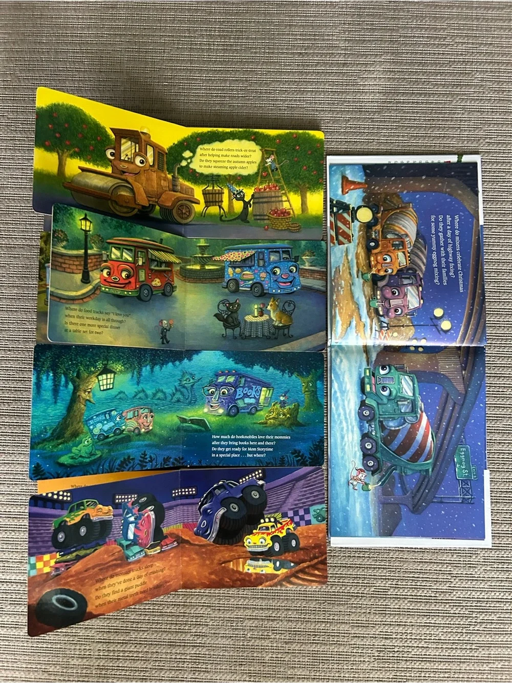 Where Do Diggers… Transportation Board Books